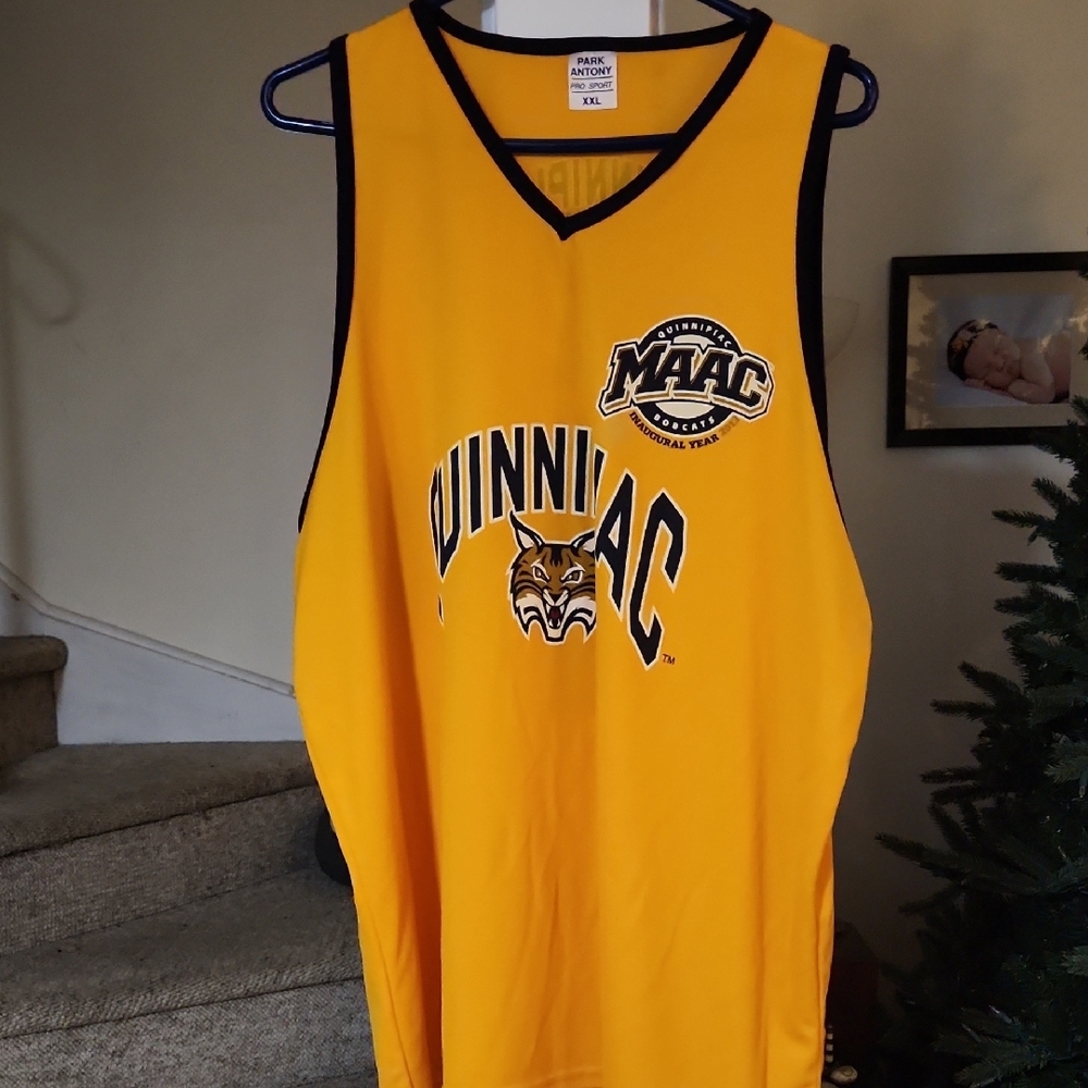 Yellow MAAC Basketball Jersey